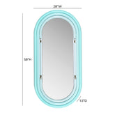 Neon Large Wall Mirror in Blue Model: TOV-C18581